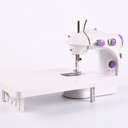 Machines Sewing Hines Portable Mini Electric Household Crafting Mending with Foot Pedal Cutter Light for Home Beginners Kids Purple