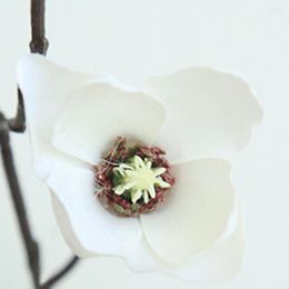 Decorative Flowers Magnolia Flower Exquisite Fake Fine Texture Simulation Preserved