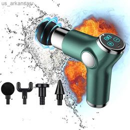 Muscle Massage Gun Mini Pocket 32 Speed vibration Electric Back neck Massager Gun For Body Deep Relief Pain Slimming Fascial gun L230523