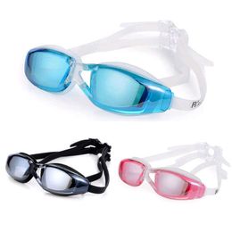 Недавно проданные плавательные мужские анти туманы Профессиональные взрослые силиконовые водонепроницаемые очки P230601