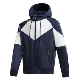 Men's Jackets Sports Windbreaker Men's Jacket Spring And Autumn Leisure Trend Coat Zipper Sweater Windcheater