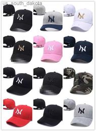 Wholesale unisex fashion cotton baseball cap snapback hat for men women sun hats bone gorras ny embroidery spring caps L230523