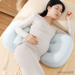 Maternity Pillows Season Breathable Pregnant Women Waist Protect Side Sleep Pillow Adjustable Multifunction Pregnancy Artefact U-shape