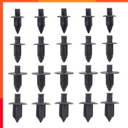 New 20x Car Plastic Fairing Rivet Setting Panel Fastener Clips 4 Size Mix Push Pin Auto Fastener 6mm 7mm 8mm Interior