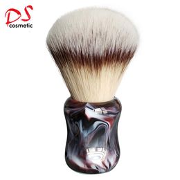 Brush dscosmetic T4 soft synthetic hair shaving brush resin handle by hand made shave brush for man wet shaving