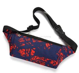 Outdoor Fanny Pack Female Sports waistpack Fashion Men Waterproof Chest sling Bag Unisex Waist pack Ladies Waistbag Camouflage Cycling Running Belly Belt Bags