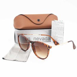 Sunglasses 1 piece fashion sunglasses toswrdpar glasses sunglasses designer men's ladies brown case black metal frame dark 50mm lens J230603