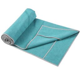 New Microfiber Yoga Mat Towel gym fitness No Slip Mat Towel With Carrying Mesh Bag Highly Absorbent Microfiber blankets Towel 72x24"