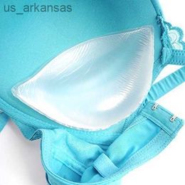 Push Up Silicone Triangle Bikini Swimsuit Bra Insert Pads Bra Pads Pasties Invisable Breast Enhancer Lingerie Dropship L230523