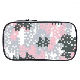 Cosmetic Bags Camouflage Pencil Cases Cool Boy Box Fashion Printing Zipper Pen Bag Creative Stationary Supplies Gift