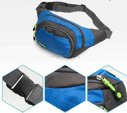 Waterproof Chest bag Nylon Waist Bags Men Women Belt Pack Fashion Solid colorl Bum Pocket Travel Purse Phone Waistpack Cycling Travelling Chest Pocket hip Packs