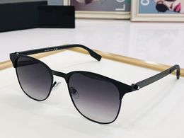 Fashion Classic Men's Sunglasses Metal Square Gold Frame UV400 Unisex Retro Style Attitude Sunglasses Protective Glasses Free Box