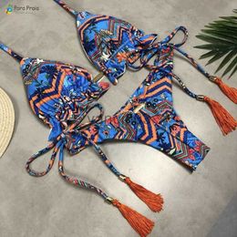 Women's Swimwear Para Praia 17 Colours New Bandage Micro Bikini Mini Halter Bathing Suit Brazilian Swimsuit Thong Bikini Set Push Up Biquini 2023 J230603