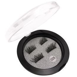 Tools YSDO 1 Pair Magnetic EyeLashes Natural Hair Mink Lashes 3D Mink Fake Lash 100% Dramatic EyeLashes 1 Box Magnetic Mink EyeLashes