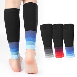 Pads 1Pair Sports Calf Compression Sleeves Calf Support Brace Leg Guards Shin Splint Cycling Running Basketball Football Volleyball