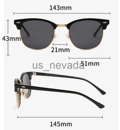 Sunglasses Luxury Brand Polarized Designer Mens Women Pilot Sunglasses UV400 Eyewear Glasses Metal Frame Polaroid Lens Sun Glasses J230603