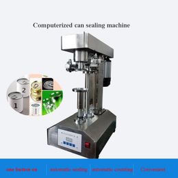 Machine Commercial Semiautomatic Tinplate Can Sealing Hine Ringpull Can Capping Hine for Pet Bottles Sealer Cans Seamer Hine