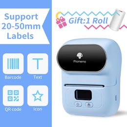 Box Phomemo M110 Selfadhesive Smart Thermal Label Printer for Business,barcode Label, Price Tag, Address Wireless Sticker Printer