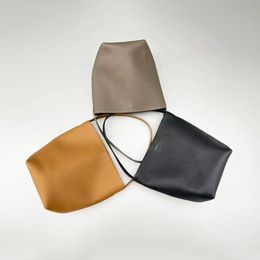 Shoulder Bag Fashion Designer Bucket Bag High Quality Soft Leather Women's Hobo Bag Lychee Print Shopping Bag Underarm Shoulder Bag