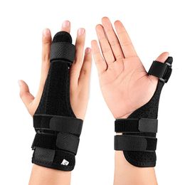 Foot Treatment Other Health Beauty Items Metacarpal Finger Splint Hand Brace Thumb Finger Splint for Fractures Little Four Finger Immobilizer Straightener 230602