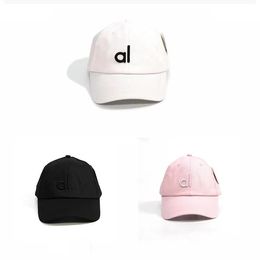 Designer Cap Luxury Aloo Sports Ball Cap Ladies Yoga Cap Fashion Casquette Solid Color Fitted Hat Sun Shield Hat Very Nice Gift CCC