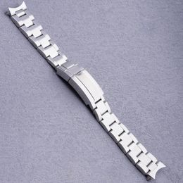 Watch Bands 19mm Glide Lock Clasp Steel WatchBand Silver Luxury Oyster Style Bracelet For 5(SNXS73 75 77 79 80 81 SNFF05 SNXG47) J1/K1