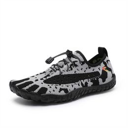 Men's Sports Barefoot Outdoor Beach Sandals Upstream Water Shoes Quick Dry River and Sea Diving Swimming Large Size 46 P230603 good