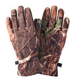 camouflage tactical hunting fishing sking sports mittens waterproof windproof warm thick gloves Skid proof winter Snowboard bicycle glove