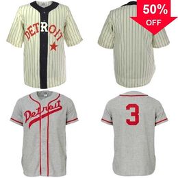 Xflsp GlaMitNess Detroit Stars 1920 Home 1956 Road Jersey Custom Men Women Youth Baseball Jerseys Any Name And Number Double Stitched
