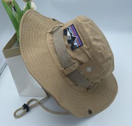 Bucket Hat Tide Outdoor Men and Women Travel Sun Protection Hat Summer Sunshade Cowboy Hat Leisure Sports Alpine Caps