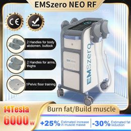 Hot EMSzero Neo 6500W Electromagnetic HI-EMT Fat Burning Slimming Equipment 14 Tesla Train Build Muscle Body Beauty Machine