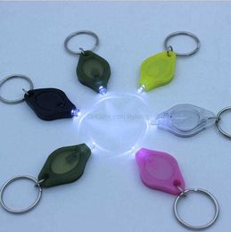 portable mini key chain flashlights led uv keychain lights outdoor camping hiking lamp torch outdoor Edc tool accessary