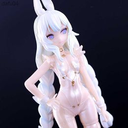 Anime Azur Lane Prince of Wales Hand Made Lazy White Rabbit Ver. Toy Peripherals Gifts for Kids L230522