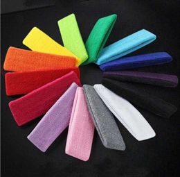 Fashion Towelling hair bands Women Headband Sport Yoga Headbands outdoor running Headscarf towel Wrap Hairband