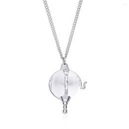 Pendant Necklaces W.i.t.c.h. Creative Transparent Crystal Ball Necklace Heart Of Kandrakar Jewellery Gift For Women Girls