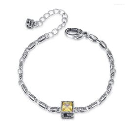 Charm Bracelets Stylish Bracelet With Large Letter G Rhinestone And Exquisite Embossed Pattern
