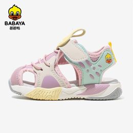 First Walkers Babaya Girls Sandals Summer Non slip Toddler Shoes Baby Breathable Boys Sports Children for Kids 230602