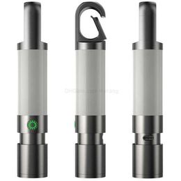 Powerful Magent Flashlights TYPE-C Rechargeable Super Bright Long shot Keychain Flashlight 7 lighting Mode Camping COB Side Lights Portable outdoor lantern