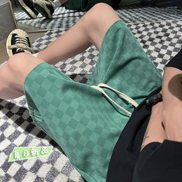 Men's Pants 2023 Summer Light Luxury Fashion Shorts Men Clothing Niche Casual Loose Sports Boutique Simple Style