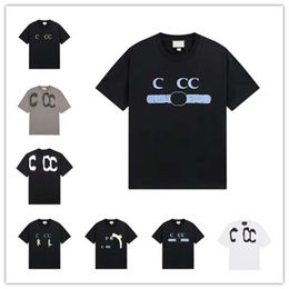 Men's t shirts designer t shirt Cotton Round Neck Printing quick drying anti wrinkle men spring summer high loose trend short sleeve male clothing 09