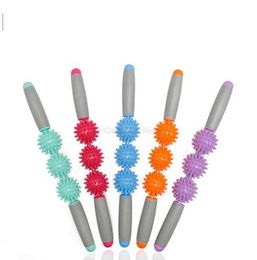 yoga massage Trigger roller ball stick point massager ball Release muscle pressure hedgehog ball improves blood circulation balls