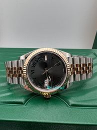 Luxury Wristwatch BRAND NEW Men's Automatic Watches Datejust 41 126331 18K Fluted Rose Steel Wimbledon Dial Jubilee Box Papers