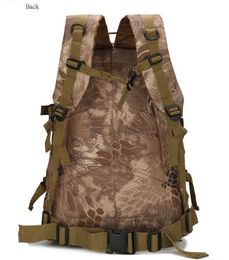 outdoor camping hiking camouflage backpacks waterproof tactical backpacks 3D shoulder bag multifunction bike cycling riding sports backpack
