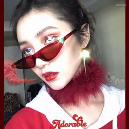 Pendant Necklaces Y2K Ostrich Feather Choker Sexy Muticolored Red Furry Necklace Fashion Decoration Party Jewelry Gargantilla De Plumas