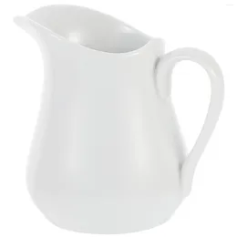 Dinnerware Sets Ceramic Milk Cup V-shaped Mouth Container Coffee Shop Supply Drinks Adorable Sauce Delicate Espresso S