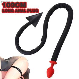 Massage Anal Plugs Butt Plug SM Toy Silicone PU Whip Fetish Anus Sex Toys for Women Men Masturbation Erotic Adult Game Costume Roleplay L230518