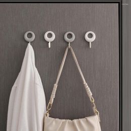 Hooks Clothes Hook 4Pcs Durable Easy To Install Waterproof Wall Mounted Coat Bag Door Towel Hanger Bathroom Accessories