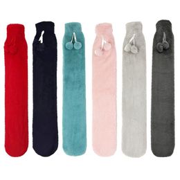 Heaters 1l Long Water Rubber Hot Water Bottle Warm Water Bag Warm Hand Water Bottle 52 * 9.5cm