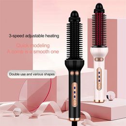 Curling Irons Air Brush Blow Dry Waves Curls Comb Automatic Hair Dryer Roller Iron Antiscald LED Indicator 230 Heating 230602