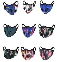 Fashion Cycling Mask Dust-proof Haze-proof Breathable Sun Protective Face Mask Men Women Outdoor Riding Masks Sports mask caps With Philtre